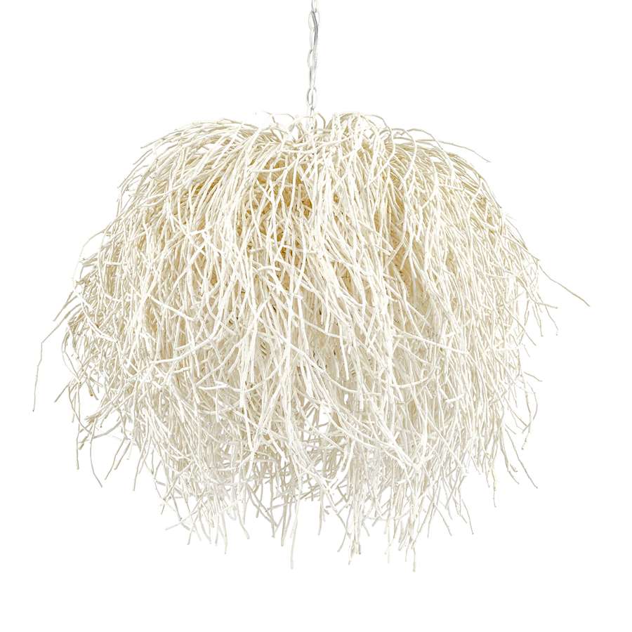 Palecek Windblown 3 Light 29" Wide Beaded Chandelier