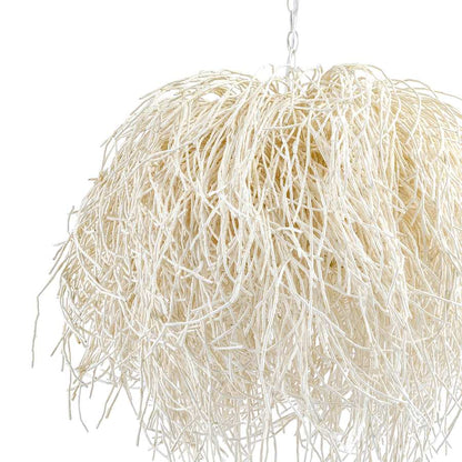 Palecek Windblown 3 Light 29" Wide Beaded Chandelier