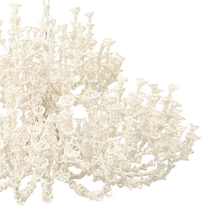 Palecek Seychelles 5 Light 44" Wide Beaded Chandelier