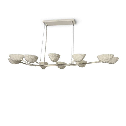 Palecek Delilah 10 Light 72" Wide Linear Chandelier
