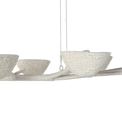 Palecek Delilah 10 Light 72" Wide Linear Chandelier