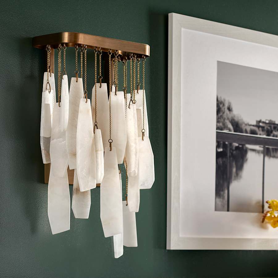Palecek Cordelia 3 Light 20" Tall Wall Sconce