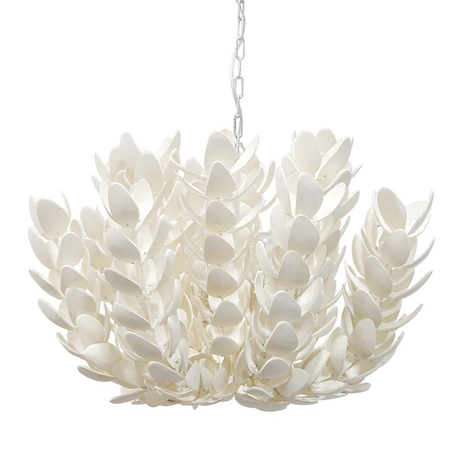 Palecek Coco Magnolia 4 Light 27" Wide Pendant