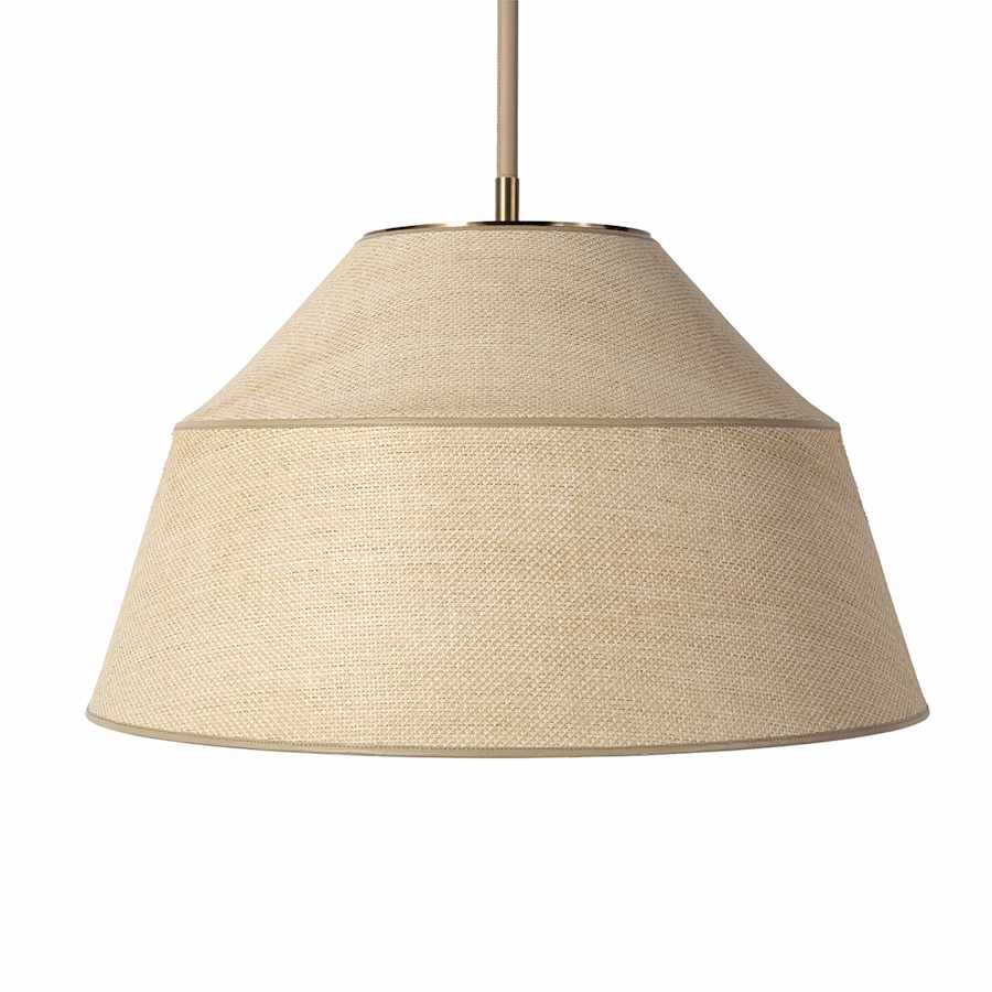 Palecek Capistrano 3 Light 28" Wide Pendant