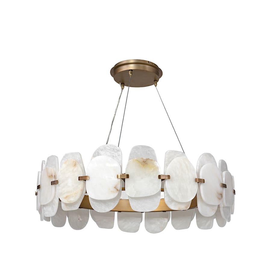 Palecek Charlize 43" Wide Ring Chandelier