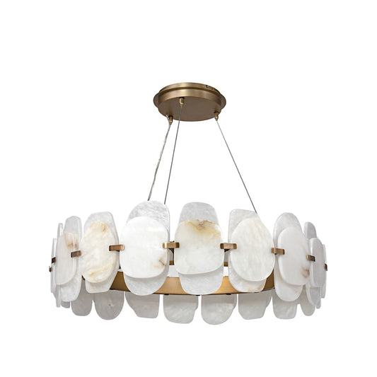 Palecek Charlize 43" Wide Ring Chandelier