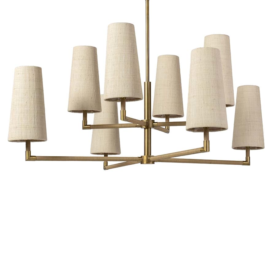 Palecek Irving 8 Light 49" Wide Chandelier