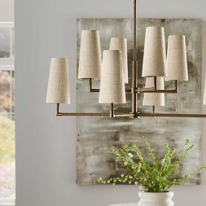 Palecek Irving 8 Light 49" Wide Chandelier