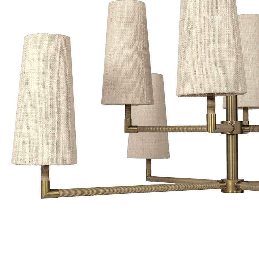 Palecek Irving 8 Light 49" Wide Chandelier