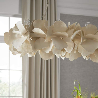 Palecek Virginia 10 Light 53" Wide Ring Chandelier