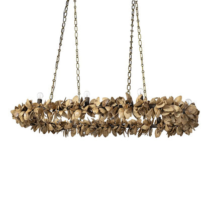 Palecek Siena 8 Light 61" Wide Ring Chandelier