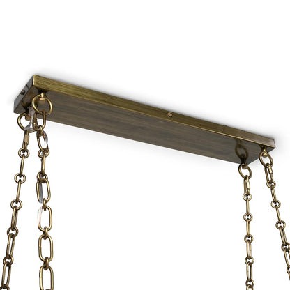 Palecek Siena 8 Light 61" Wide Ring Chandelier