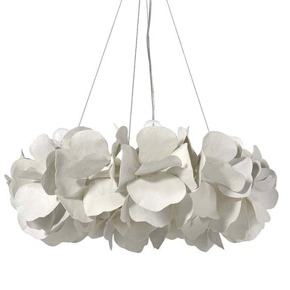 Palecek Virginia 6 Light 30" Wide Ring Chandelier