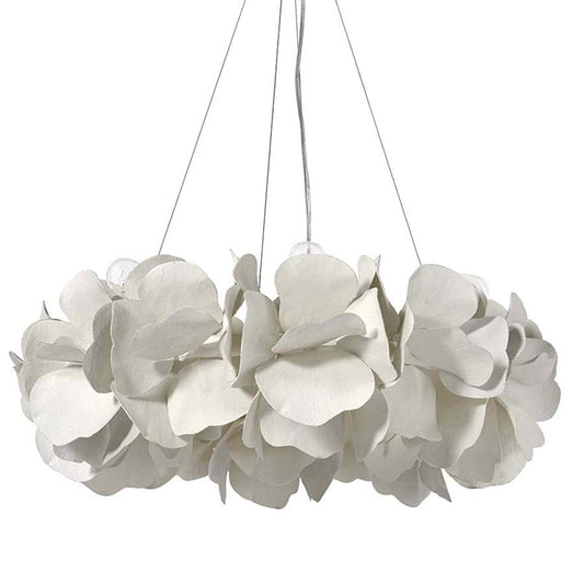 Palecek Virginia 6 Light 30" Wide Ring Chandelier