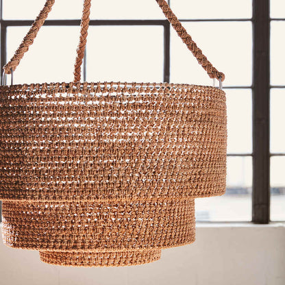 Palecek Veranda 3 Light 30" Wide Pendant