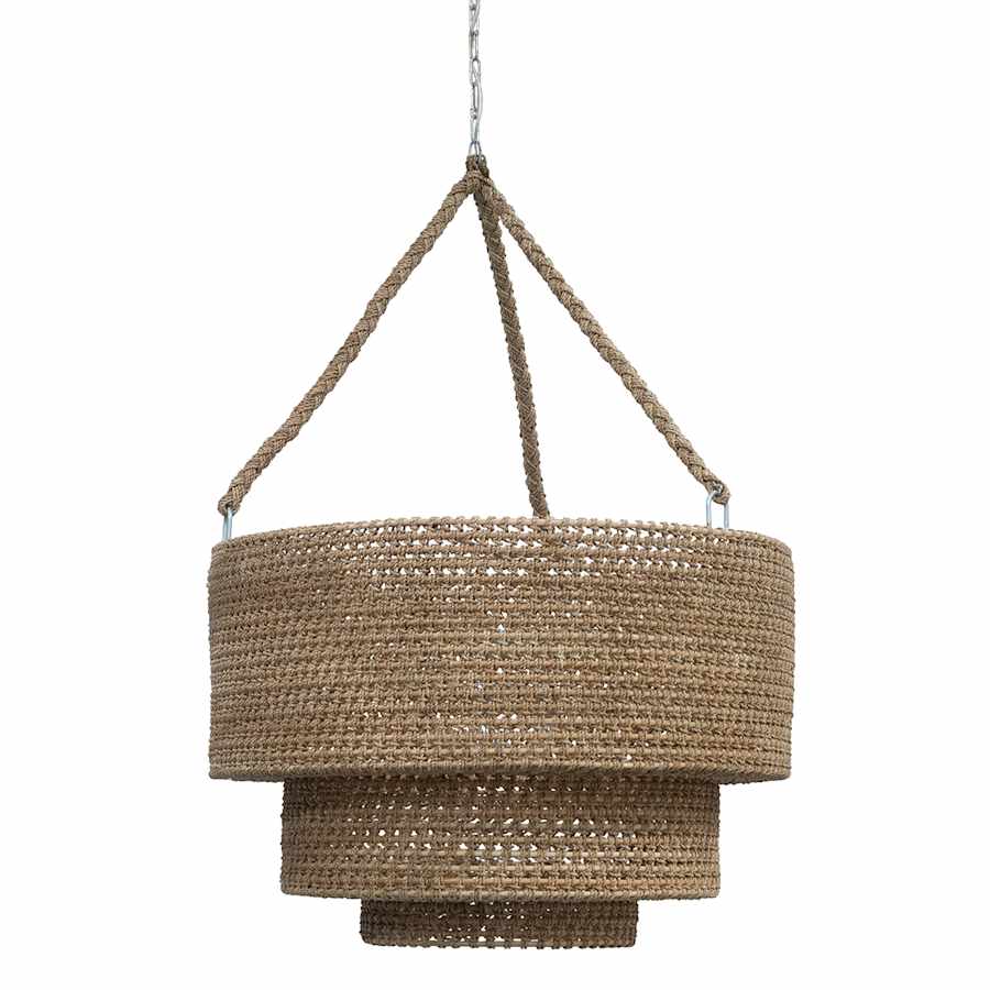 Palecek Veranda 3 Light 30" Wide Pendant