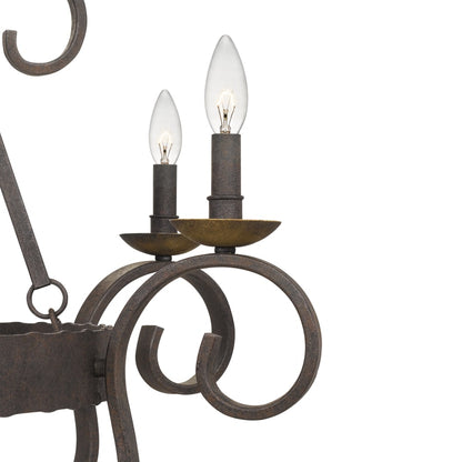 Quoizel Noble 18 Light 48" Wide Taper Candle Chandelier
