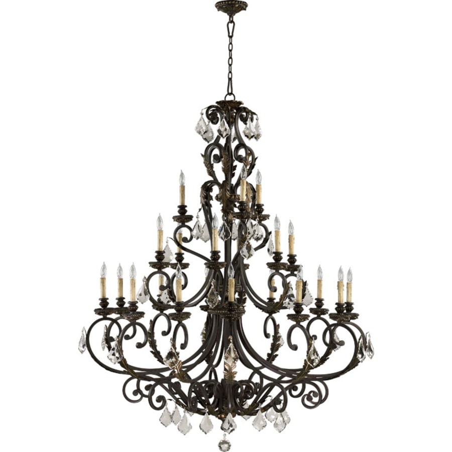 Quorum International Rio Salado 21 Light 3 Tier Chandelier