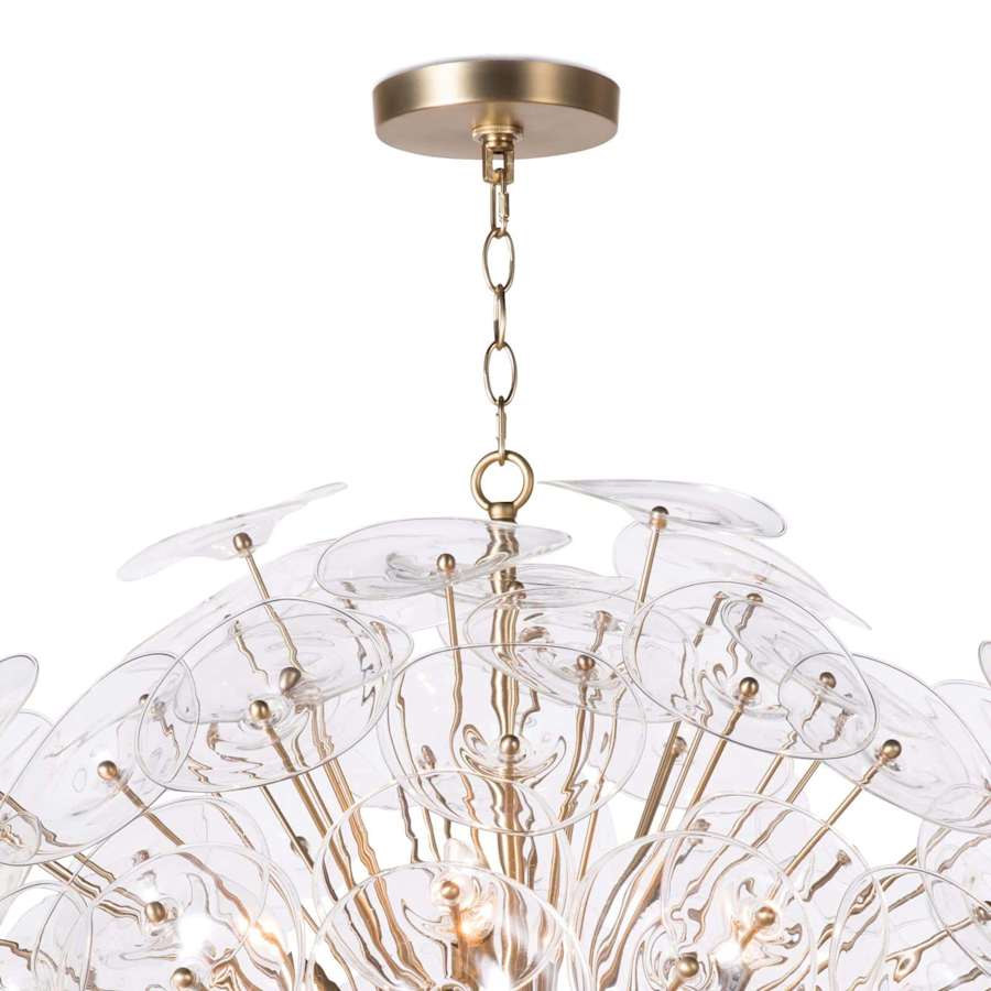 Regina Andrew Poppy 12 Light 33" Wide Globe Chandelier