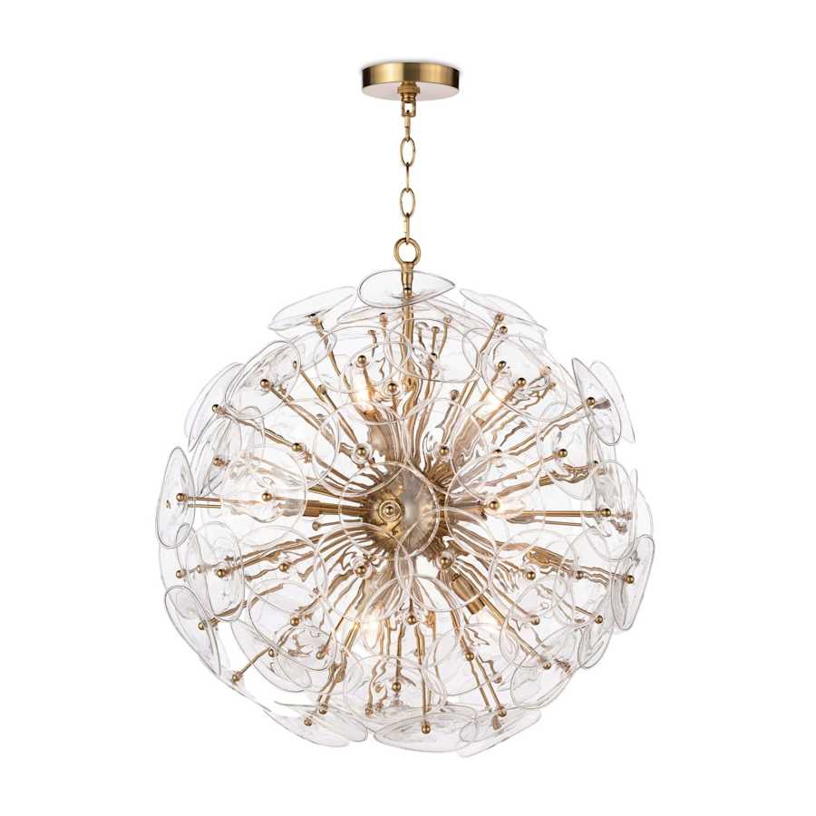 Regina Andrew Poppy 9 Light 24" Wide Globe Chandelier