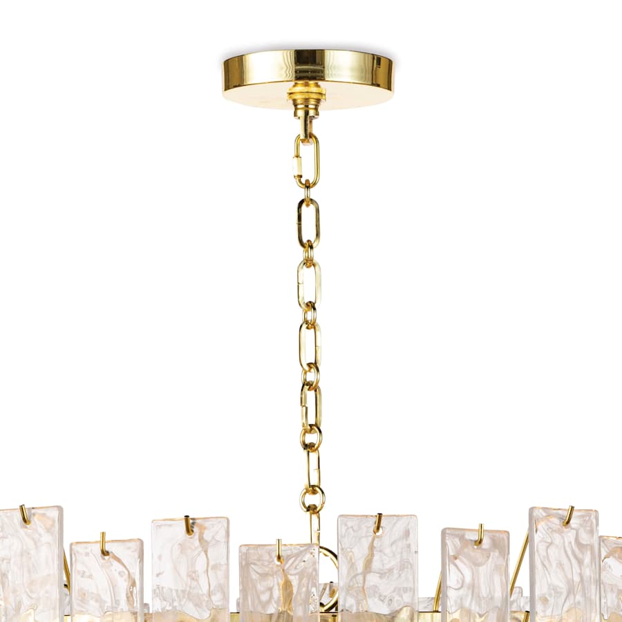 Regina Andrew Glacier 16 Light 31" Wide Chandelier