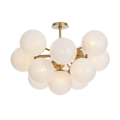 Regina Andrew Shine 13 Light 34" Wide Semi-flush Ceiling Fixture