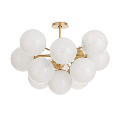 Regina Andrew Shine 13 Light 34" Wide Semi-flush Ceiling Fixture