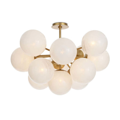 Regina Andrew Shine 13 Light 34" Wide Semi-flush Ceiling Fixture