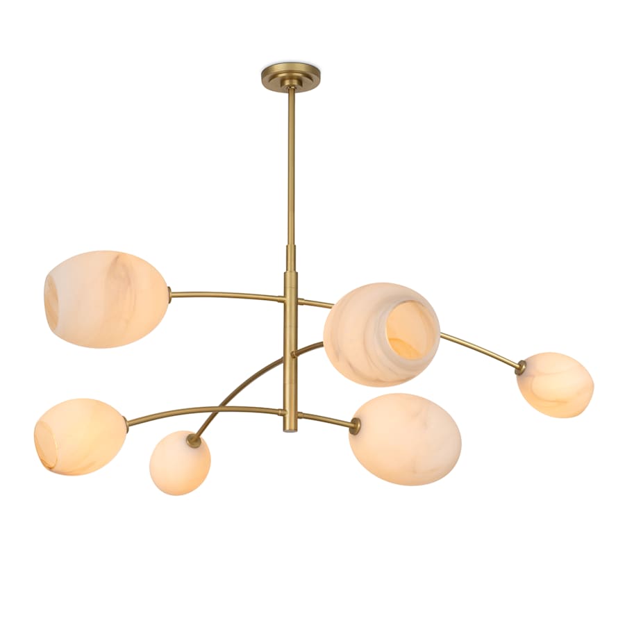 Regina Andrew Artemis 6 Light 59" Wide Linear Chandelier