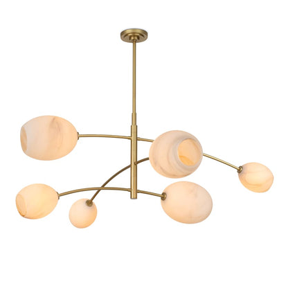 Regina Andrew Artemis 6 Light 59" Wide Linear Chandelier