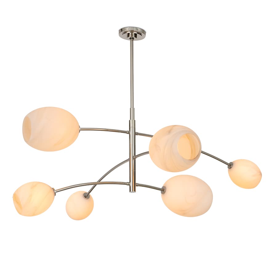 Regina Andrew Artemis 6 Light 59" Wide Linear Chandelier