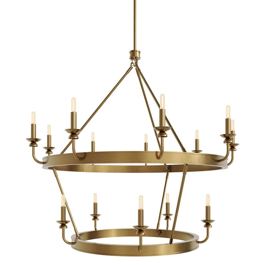 Robert Abbey William 14 Light 49" Wide Chandelier