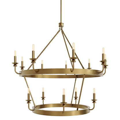 Robert Abbey William 14 Light 49" Wide Chandelier