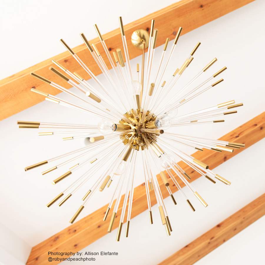 Robert Abbey Andromeda 8 Light 28" Wide Sputnik Chandelier