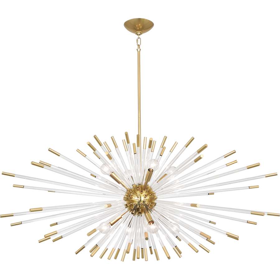 Robert Abbey Andromeda 8 Light 46" Wide Sputnik Chandelier