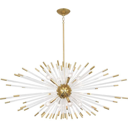Robert Abbey Andromeda 8 Light 46" Wide Sputnik Chandelier