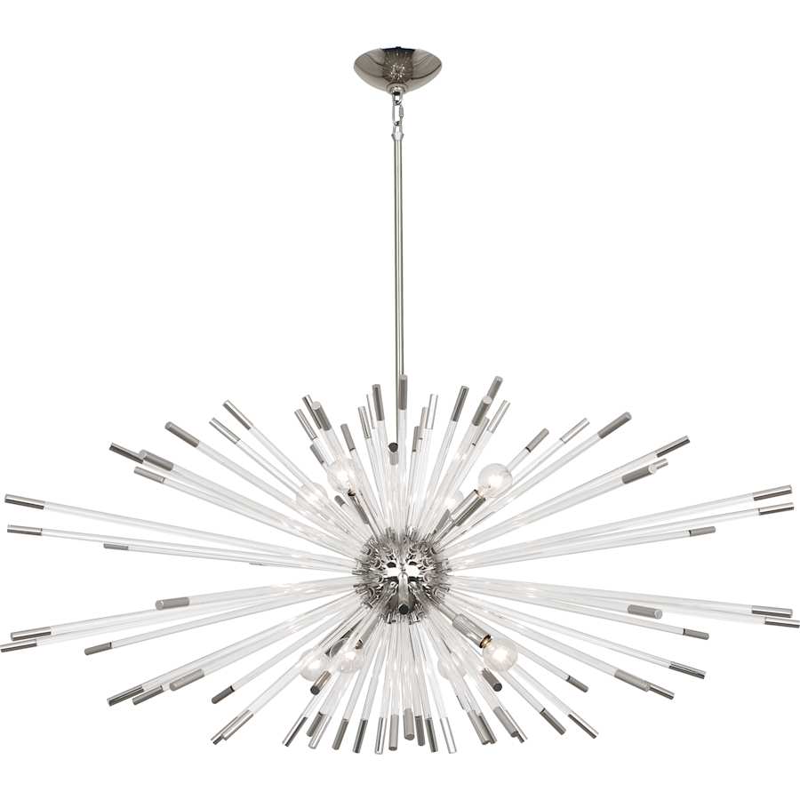 Robert Abbey Andromeda 8 Light 46" Wide Sputnik Chandelier