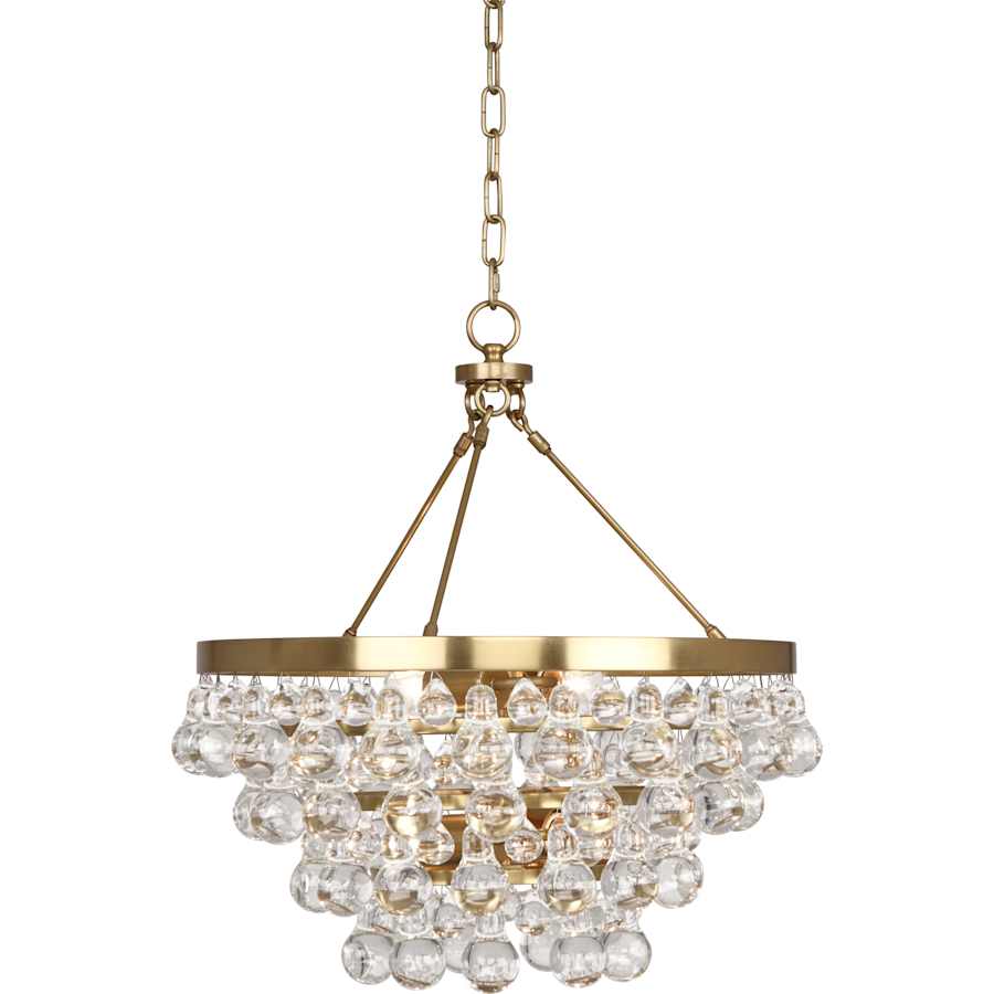 Robert Abbey Bling 4 Light 21" Wide Waterfall Chandelier