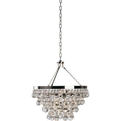 Robert Abbey Bling 4 Light 21" Wide Waterfall Chandelier