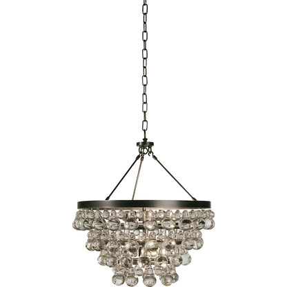 Robert Abbey Bling 4 Light 21" Wide Waterfall Chandelier