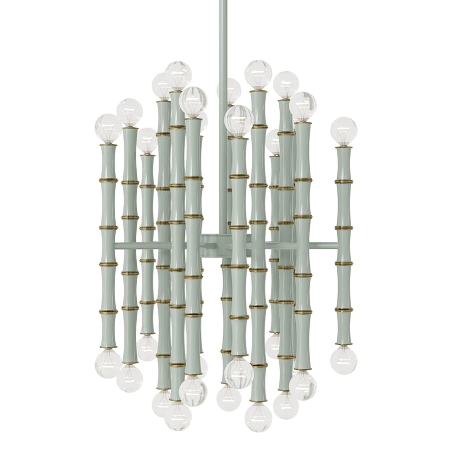 Robert Abbey Kane 30 Light 18" Wide Abstract Chandelier