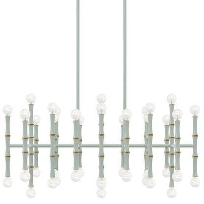 Robert Abbey Kane 42 Light 38" Wide Abstract Chandelier