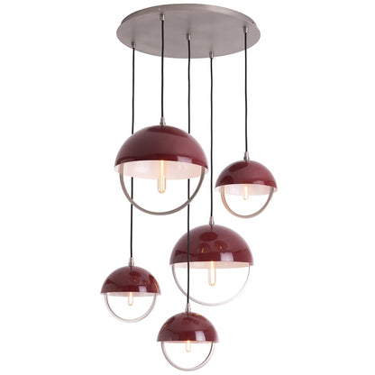 Robert Abbey Mavisten Edition Copernica 5 Light 30" Wide LED Multi Light Pendant
