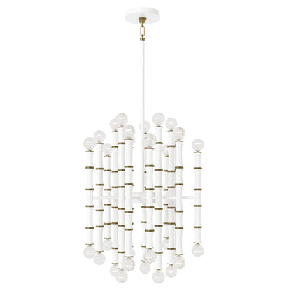 Robert Abbey Kane 30 Light 18" Wide Abstract Chandelier