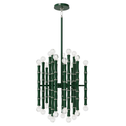 Robert Abbey Kane 30 Light 18" Wide Abstract Chandelier