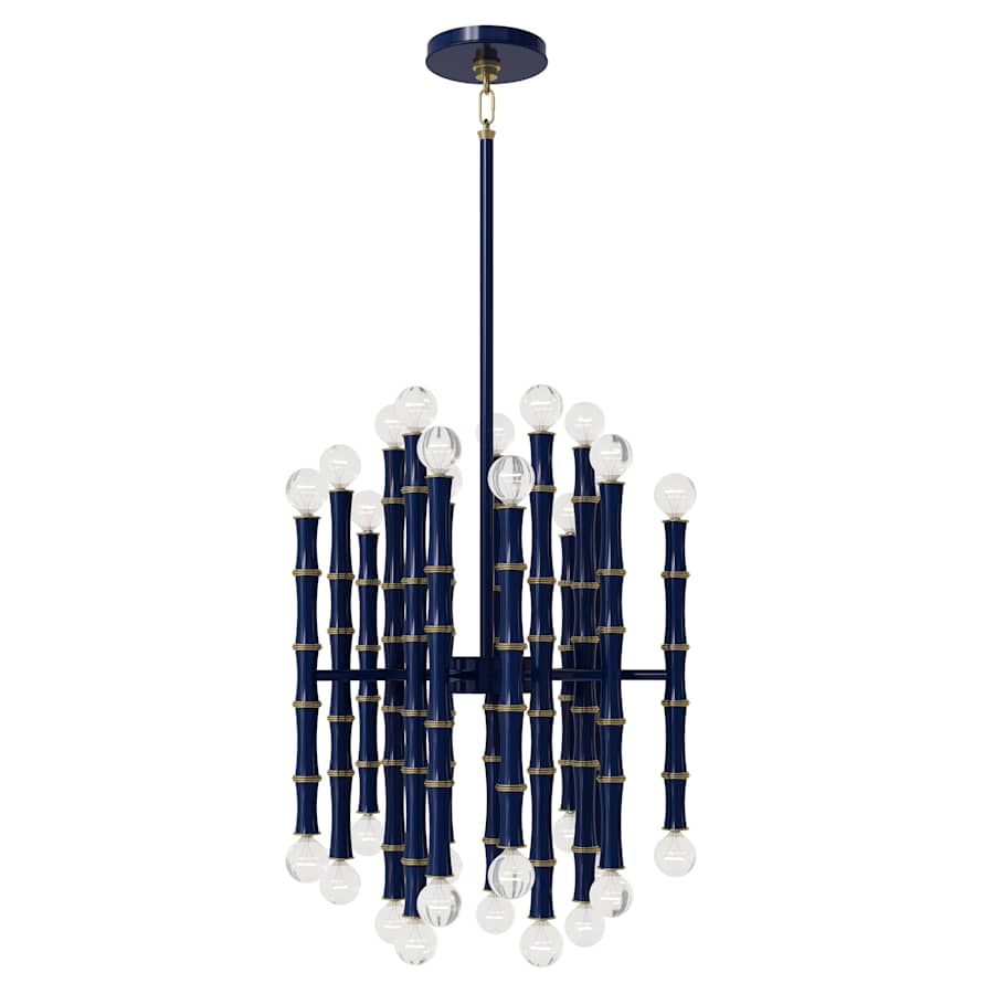 Robert Abbey Kane 30 Light 18" Wide Abstract Chandelier
