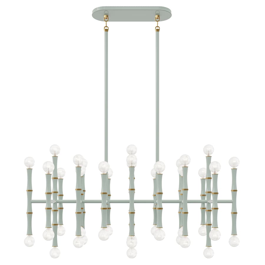 Robert Abbey Kane 42 Light 38" Wide Abstract Chandelier