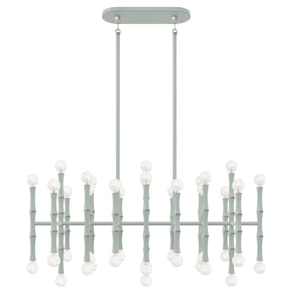 Robert Abbey Kane 42 Light 38" Wide Abstract Chandelier