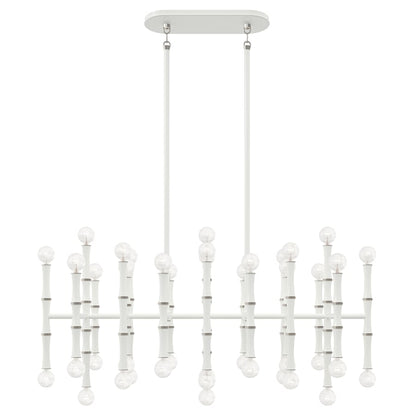 Robert Abbey Kane 42 Light 38" Wide Abstract Chandelier