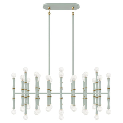 Robert Abbey Kane 42 Light 38" Wide Abstract Chandelier